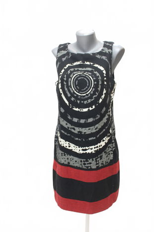 Dámske šaty Desigual, farba vzorovaná, veľkosť 44