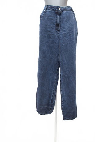 Dámské kalhoty Genesis, barva denim, velikost 48