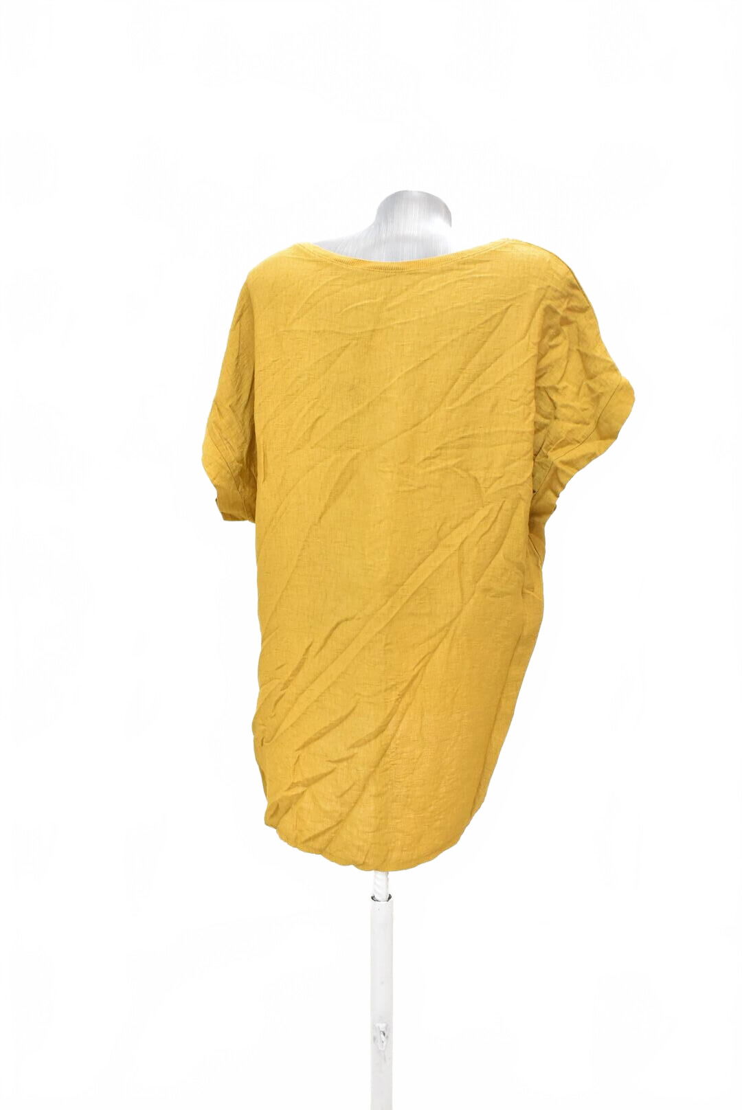 Dámske tričko Made In Italy s potlačou, farba žltá, veľkosť L