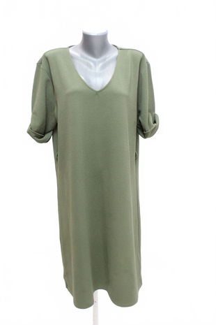 Dámské šaty Jean Pascale, barva khaki, velikost XL