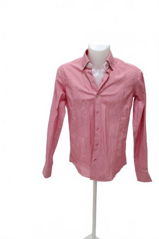 Pánská košile Genesis, barva růžová, velikost M