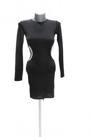 Dámske šaty Tally Weijl, farba čierna, veľkosť S