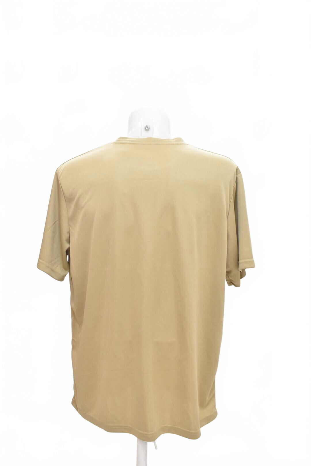 Pánské tričko Hi-Tec s potiskem, barva hnědá, velikost 2XL