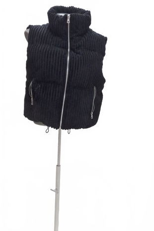 Dámska vesta Fbsister, farba čierna, veľkosť M