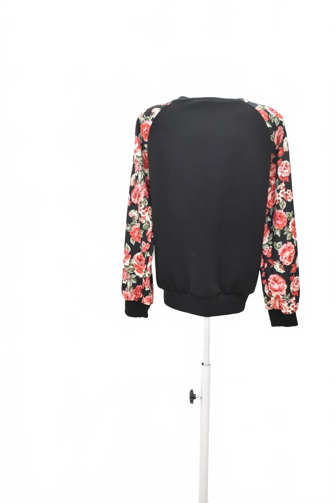 Dámska mikina Emery Rose bez potlače, farba kvetovaná, veľkosť M