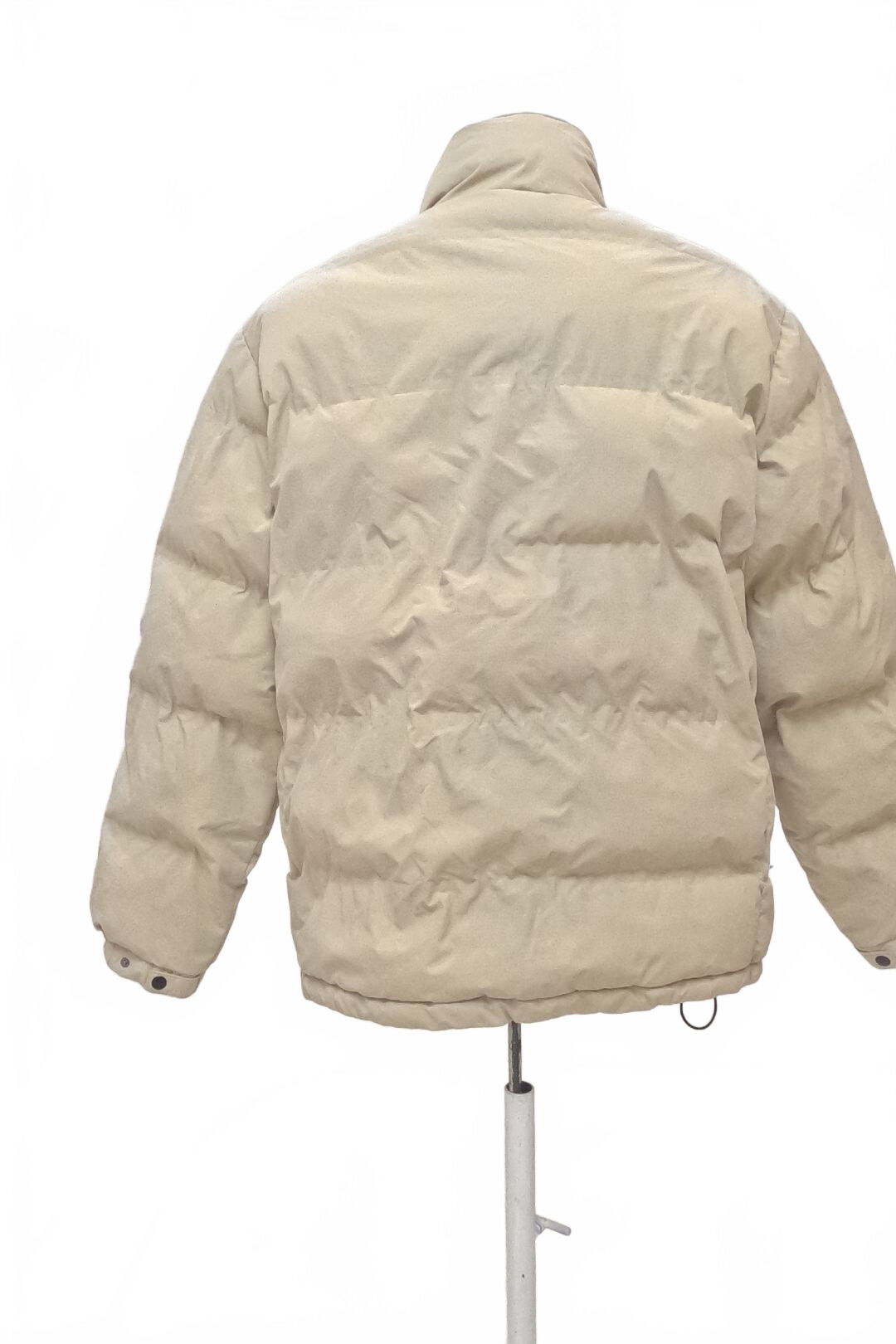 Pánská zimní bunda H&M, barva béžová, velikost L