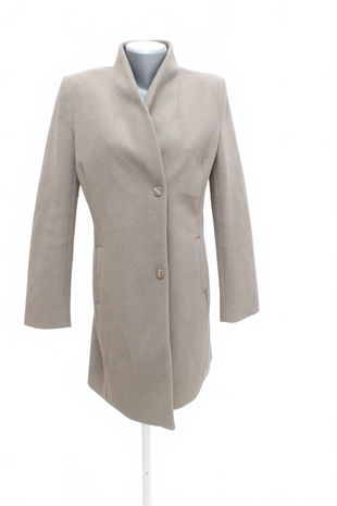 Dámsky kabát Reserved, farba sivá, veľkosť XS