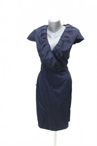 Dámske šaty Ashley Brooke, farba modrá, veľkosť 36