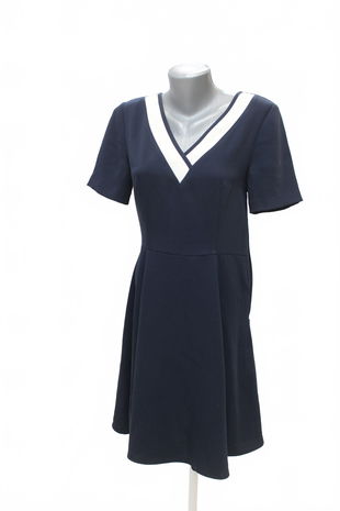 Dámske šaty Tommy Hilfiger, farba modrá, veľkosť 36