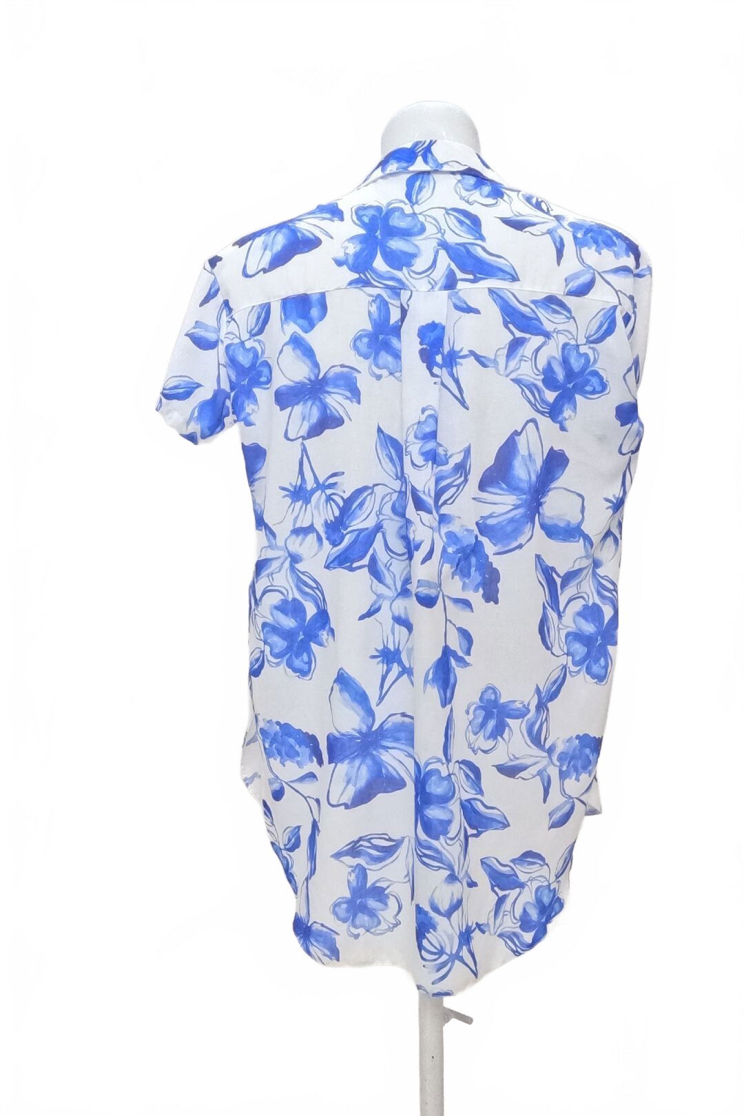 Pánská košile s krátkým rukávem Genesis, barva květovaná, velikost 38