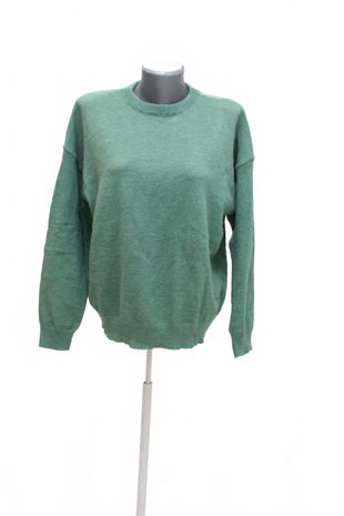 Dámsky sveter Shein, farba zelená, veľkosť 38