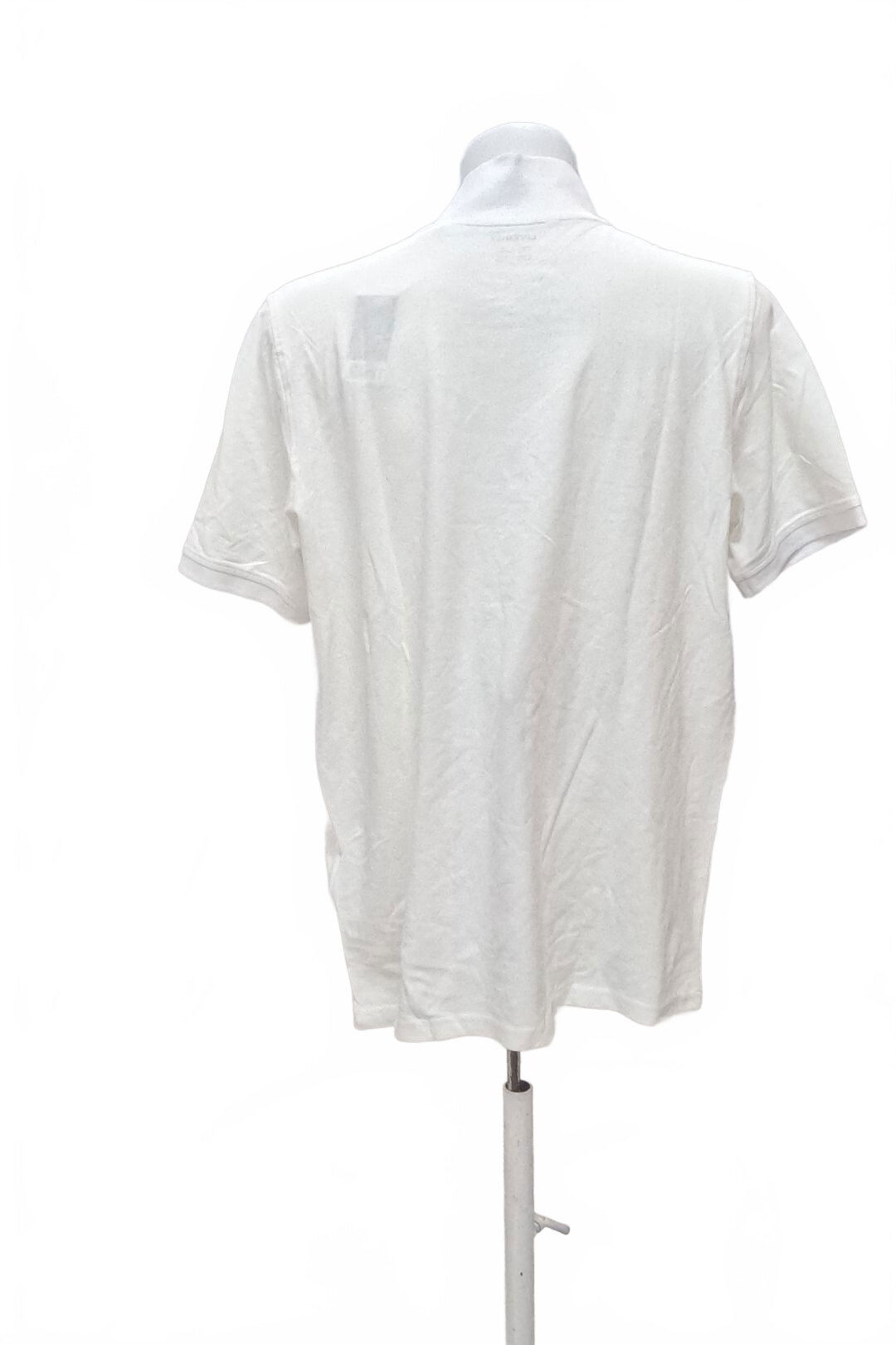 Pánské tričko Lindex s potiskem, barva bílá, velikost XL