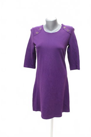 Dámske šaty Taifun, farba fialová, veľkosť M