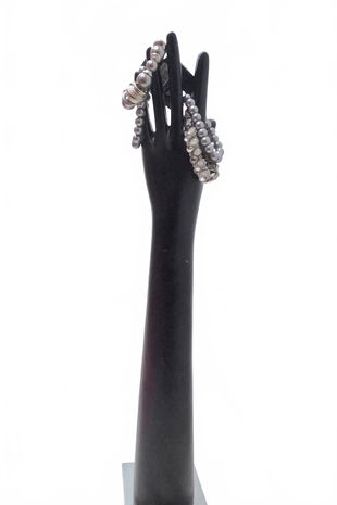 Dámská bižuterie barva šedá