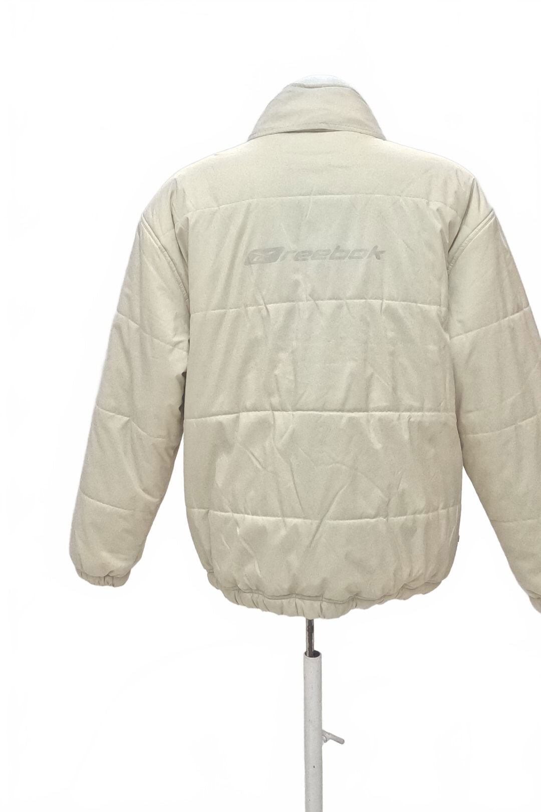 Pánská zimní bunda Reebok, barva béžová, velikost M