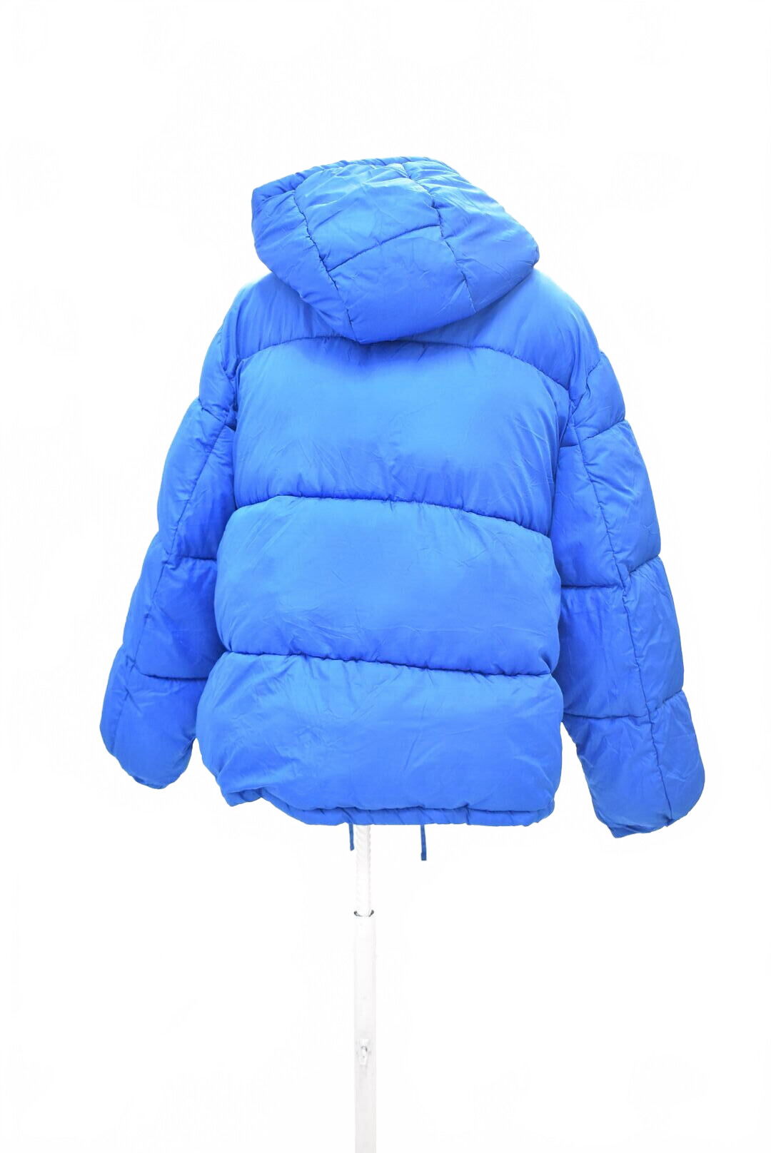 Dámská zimní bunda H&M, barva modrá, velikost XL