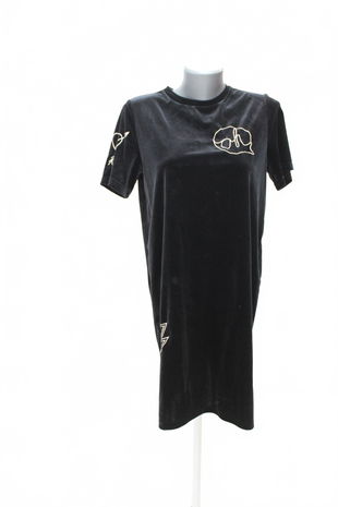 Dámske šaty H&M, farba čierna, veľkosť 34