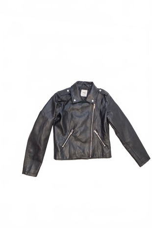 Dievčenská bunda Sinsay, farba čierna, veľkosť 152