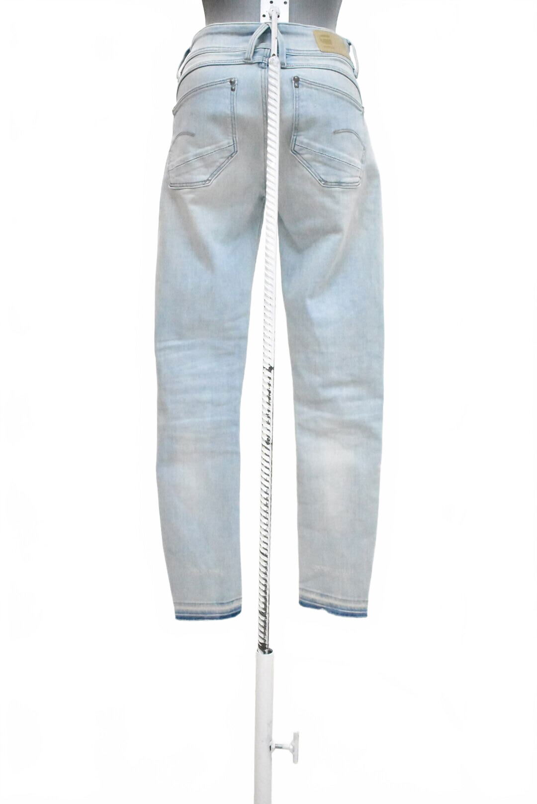 Dámske nohavice G-Star, farba denim, veľkosť S