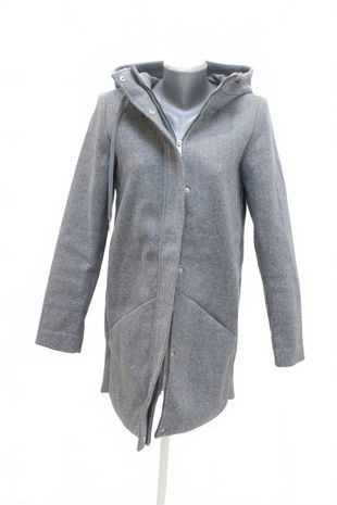 Dámsky zimný kabát Cropp, farba sivá, veľkosť XS