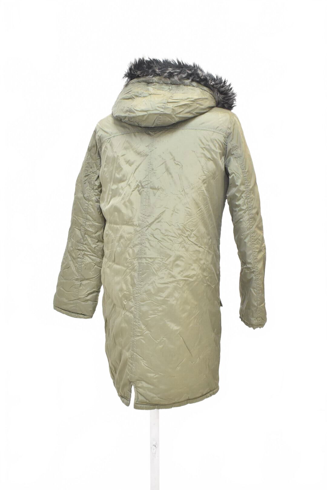 Dievčenská zimná bunda Pepperts, farba khaki, veľkosť 170