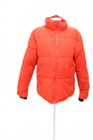 Pánská zimní bunda Bershka, barva červená, velikost S