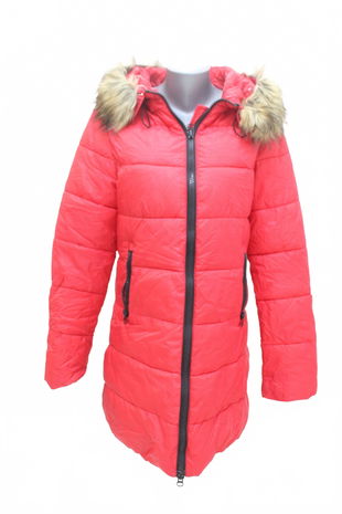 Dámska zimná bunda Gate, farba červená, veľkosť 40