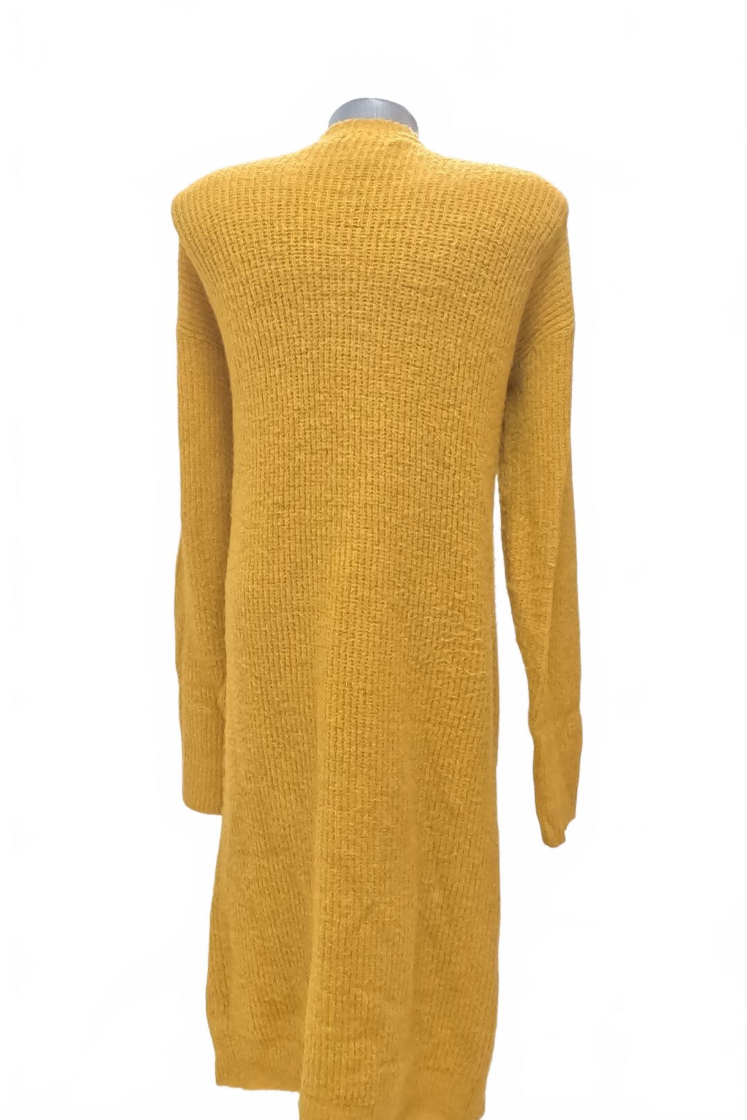 Dámsky sveter Jean Pascale, farba žltá, veľkosť XS