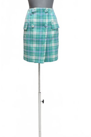 Dámska sukňa Boohoo, farba vzorovaná, veľkosť 38