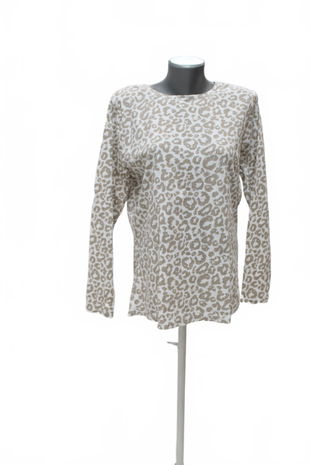 Dámske tričko Papaya bez potlače, farba zvieracie vzory, veľkosť M