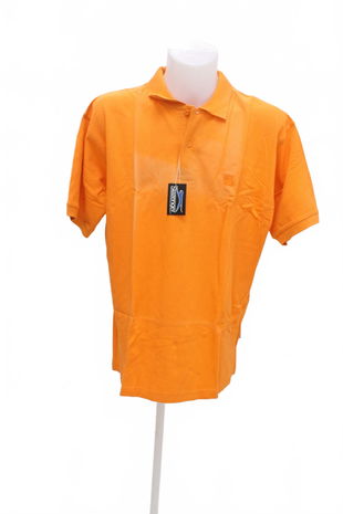 Pánské tričko Slazenger s potiskem, barva oranžová, velikost L