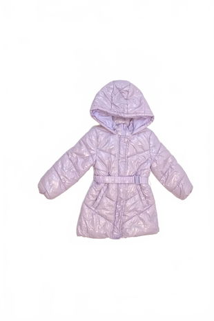 Dievčenský zimný kabát Reserved, farba fialová, veľkosť 104