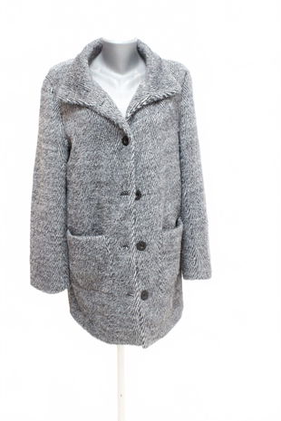 Dámsky kabát Ever.me, farba sivá, veľkosť 36