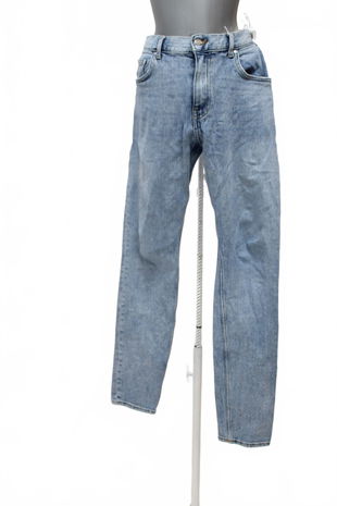 Pánské kalhoty H&M, barva denim, velikost M