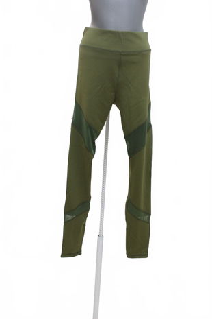 Dámske nohavice Even&Odd, farba zelená, veľkosť M