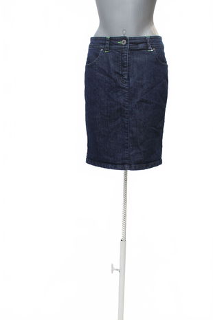 Dámska sukňa Blažek, farba denim, veľkosť S