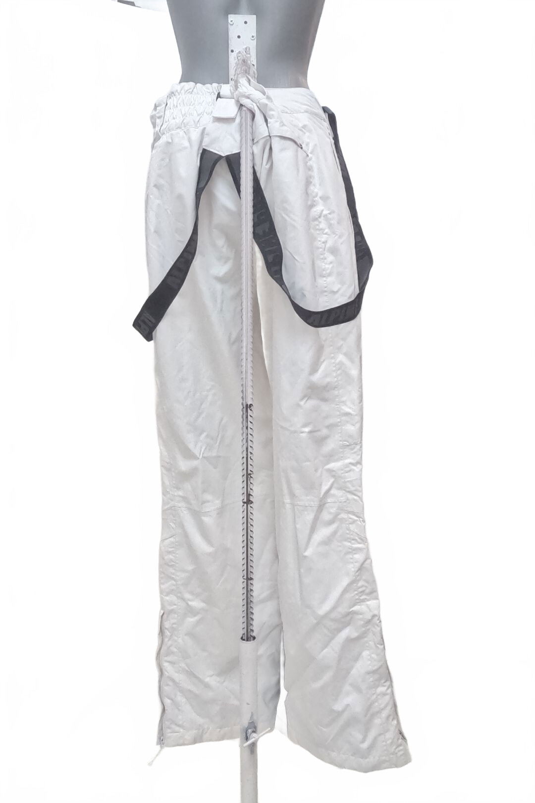 Dámske zimné nohavice Alpine Pro, farba biela, veľkosť L