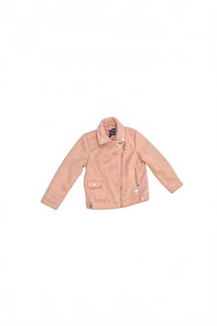 Dievčenská bunda Primark, farba ružová, veľkosť 3-4 r