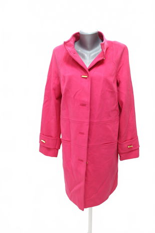 Dámsky kabát Per Una, farba ružová, veľkosť 40