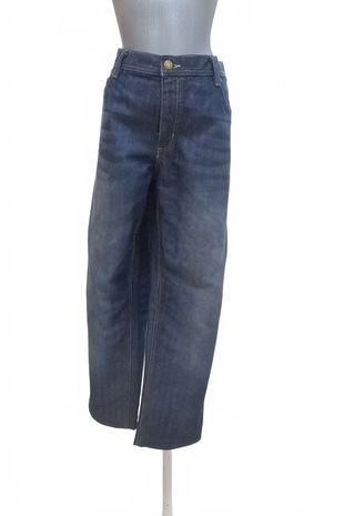 Pánské kalhoty John Baner, barva denim, velikost 56