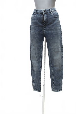 Dámske nohavice Pepe Jeans, farba denim, veľkosť M