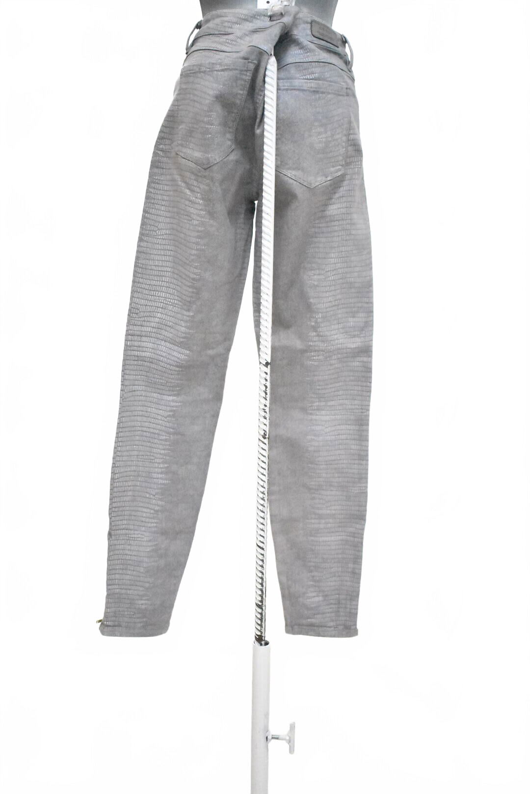 Dámske nohavice Guess, farba béžová, veľkosť M