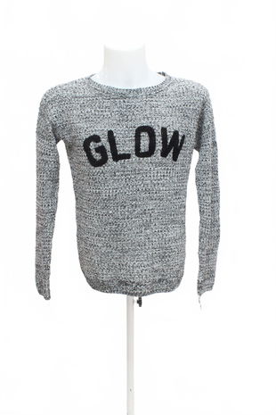 Pánský svetr Jean Pascale, barva šedá, velikost M