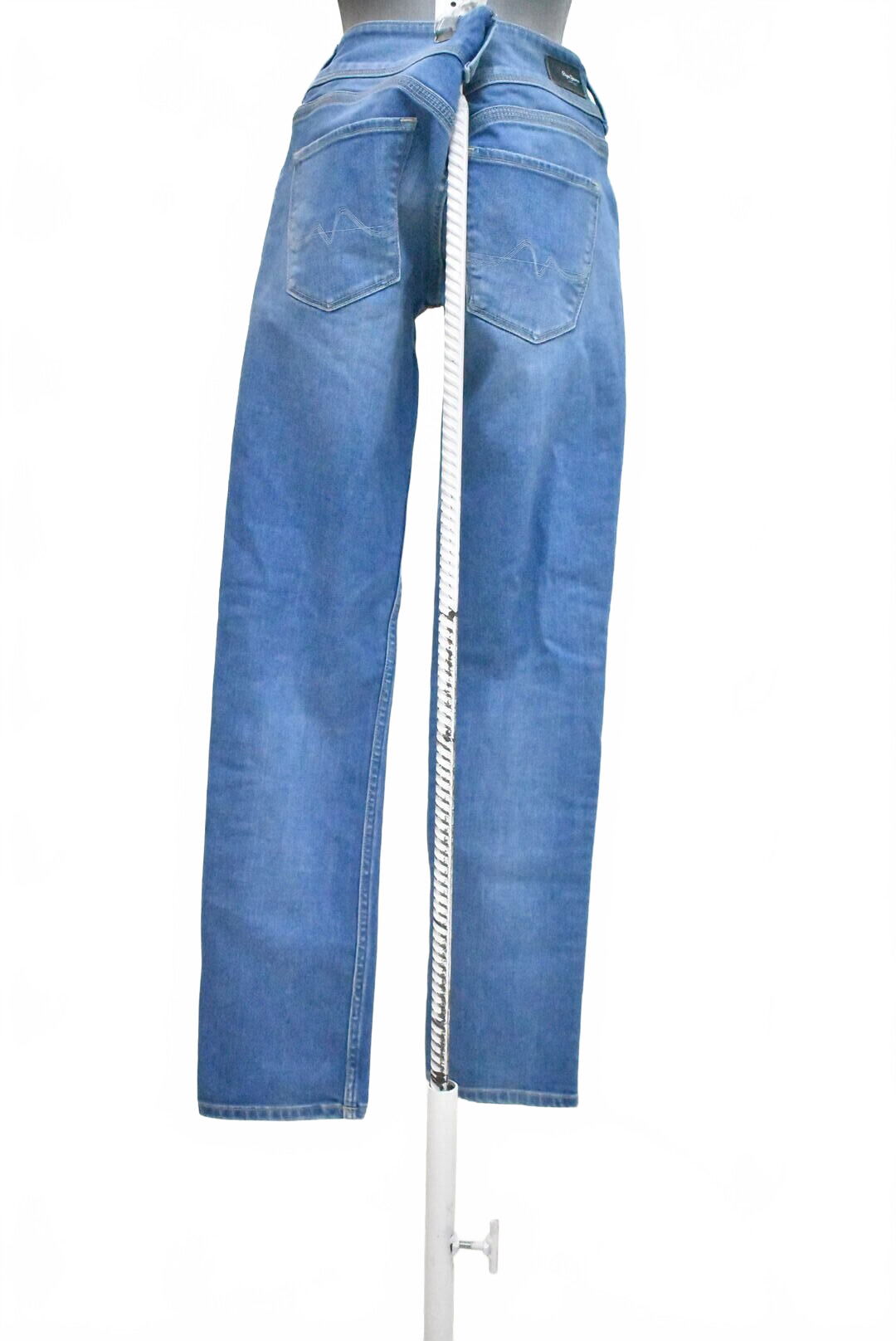 Dámske nohavice Pepe Jeans, farba denim, veľkosť M