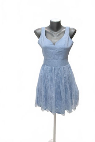 Dámske šaty Mohito, farba modrá, veľkosť 36