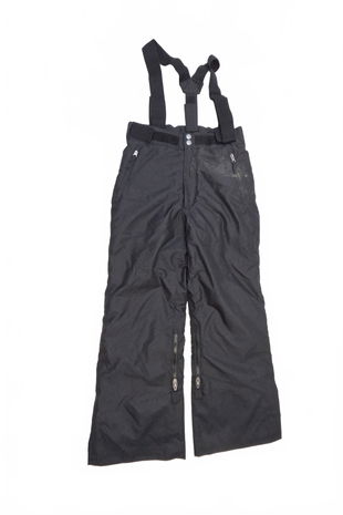 Chlapecké zimní kalhoty Wed'ze, barva černá, velikost 10-11 r