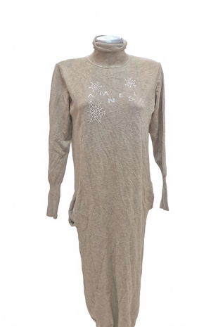 Dámske šaty Genesis, farba hnedá, veľkosť S