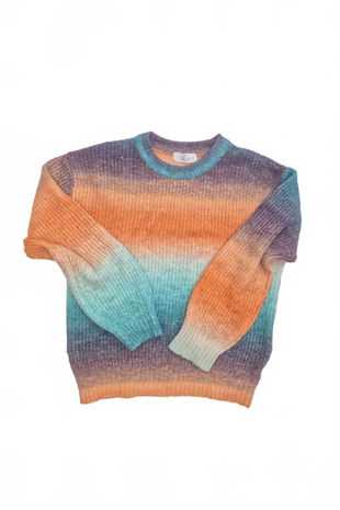 Dievčenský sveter H&M, farba viacfarebná, veľkosť 146