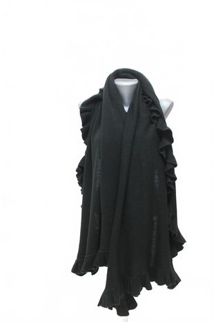 Dámská šála Genesis, barva černá