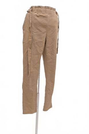 Dámské kalhoty Page One, barva hnědá, velikost XL